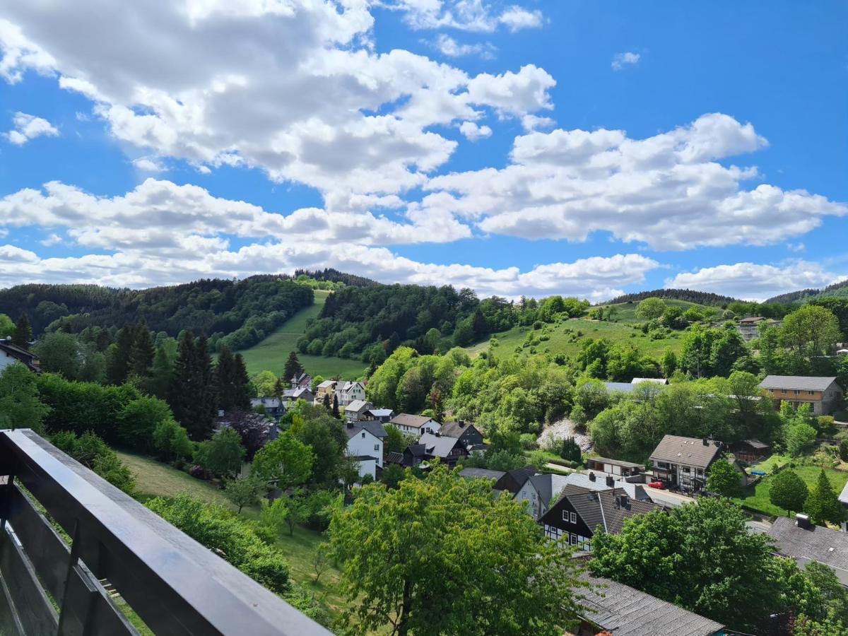 Panoramablick Willingen Schwalefeld Lägenhet Exteriör bild