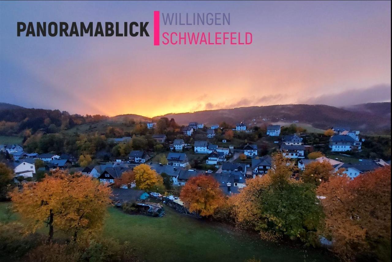 Panoramablick Willingen Schwalefeld Lägenhet Exteriör bild