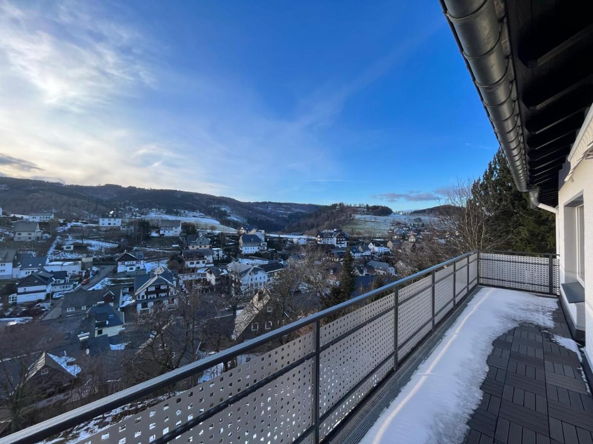 Panoramablick Willingen Schwalefeld Lägenhet Exteriör bild