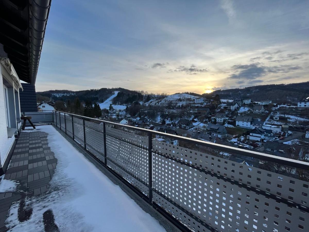 Panoramablick Willingen Schwalefeld Lägenhet Exteriör bild